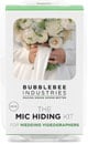 BUBBLEBEE BRIDE MIC HIDING KIT For wedding videographer, white
