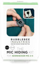 BUBBLEBEE MIC HIDING KIT For Sennheiser ME 2-II, black/white