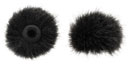 BUBBLEBEE WINDBUBBLE PRO BONNETTES Small, pour micro-cravate 5-6.5mm, noir, pack de 2