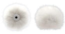 BUBBLEBEE WINDBUBBLE PRO EXTREME BONNETTES Extra-Small, pour micro-cravate 3-5mm, blanc, pack de 2
