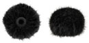 BUBBLEBEE WINDBUBBLE PRO EXTREME WINDSHIELDS Small, for 5-6.5mm diameter lav, black (pack of 2)