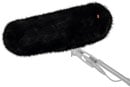 BUBBLEBEE FUR WIND JACKET Multi-pile fur, for Rycote Modular Windshield Kit 4, black