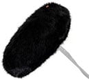 BUBBLEBEE FUR WIND JACKET Multi-pile fur, for Cinela Piano, black