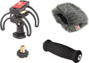 RYCOTE 046001 KIT AUDIO pour Zoom H4N, avec suspension/bonnette/poignée