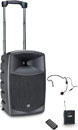 LD SYSTEMS ROADBUDDY 10 HS SONO NOMADE alim.batterie, 1x casque micro, 863-865MHz
