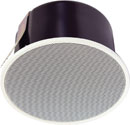 TOA PC-1860BS HAUT-PARLEUR circulaire, plafond, réglages 0.4-6W, 12cm, dôme incendie, EN54-24, blanc