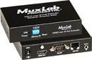 MUXLAB 500754-RX EXTENDER VIDEO récepteur, HDMI sur IP, PoE, HD, portée 120m