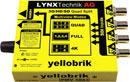 LYNX YELLOBRIKPMV 1841 MULTI ECRAN ET MONITEUR DE SIGNAL 4x3G/HD/SD-SDI ou 1x12G-4KUHD SQD (4x3G)