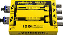 LYNX YELLOBRIK OTR 1414 FIBRE TRANSCEIVER 4-Channel, 12G/6G/3G/1.5G-SDI, 2x SM LC, 1310nm, 10km