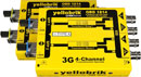 LYNX YELLOBRIK OBD 1814 FIBRE TRANSCEIVER 4-Channel, 3G/HD/SD-SDI, Bi-Dir, 2x SM LC, 10km, pair