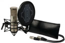 SONTRONICS STC-2 PACK MICROPHONE Condenser, large diaphragm, pad, cardioid, w/ accessories, silver
