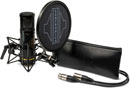 SONTRONICS STC-3X PACK MICROPHONE Condenser, large diaphragm, multi-pattern, w/ accessories, black