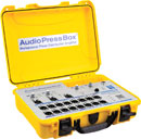 AUDIOPRESSBOX APB-320 C-D-USB SPLITTER DE CONF.portable, Dante, USB-C, active, alim ext./accu, jaune