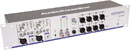 AUDIOPRESSBOX APB-208 R-RPS SPLITTER DE CONF.actif, 2U, 2x e.micro/line, 8x s.micro/ligne, 4xsort.ext