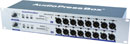 AUDIOPRESSBOX APB-D216 R-D SPLITTER DE CONF. actif, 2U, 2x entrée ligne/Dante, 16x sortie micro/ligne