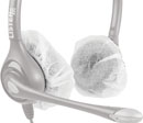 LISTEN TECHNOLOGIES LA-168 SANITARY COVERS For headphones, small (pack of 10)