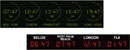 WHARTON CLOCKS - 4700N, 4700NIL - HORLOGES FUSEAUX HORAIRES