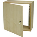 CANFORD ES4143110/A RACK MURAL EN BOIS 10U prof.310mm, avec porte, frêne