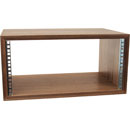 CANFORD ES4155006/W CAISSON RACK A POSER 6U, prof.500mm, noyer