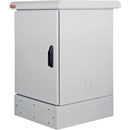 LANDE ES4656509/G-L/Z275 ARMOIRE RACK IP65, 19", 9U, prof.650, gris, socle 200mm, Z275