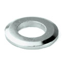 RONDELLE RACK bord en pente, nickel, pack de 25