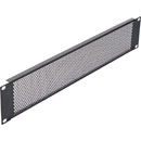 CANFORD RACKVENT Rack ventilation panel 2U, steel, perforated, black painted (EX DEMO)