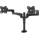 B-TECH BT7374 SUPPORT ECRAN pour table, univ., inclin.+ rotation, VESA 100, 2 bras à 2 articulations