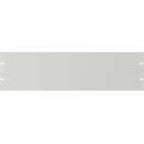 CANFORD PANNEAU VIERGE POUR RACK 3U, alu. plat, gris clair