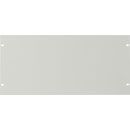 CANFORD PANNEAU VIERGE POUR RACK 5U, alu. plat, gris clair