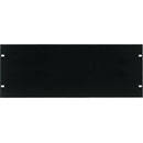 CANFORD PANNEAU VIERGE POUR RACK 4U, acier, peinture noire