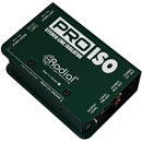 RADIAL PRO-ISO ISOLATOR Dual-mono, +4dB to -10dB converter, balanced inputs, unbalanced outputs