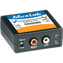 MUXLAB 500088 CONVERTISSEUR AUDIO NUM. Dolby 5.1/DTS, S/PDif RCA, ent. Toslink, 2x sort. analo. RCA