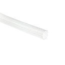 TECHFLEX GAINE TRESSEE FENDUE ET ENROULABLE 6mm, blanc