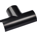 D-LINE FLET5025B COUDE EN T à clipser sur conduit 50 x 25mm, noir