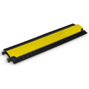 DEFENDER MICRO 2 LUX PASSAGE DE CABLES 2 canaux, droit, 1005 x 273mm, capot translucide, jaune