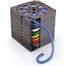 KIT DE MARQUEURS DE CABLE PTV+90 rouleaux, 0-9, 4-9mm, code couleurs