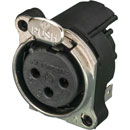 NEUTRIK NC3FBH2 XLR EMBASE femelle, montage CI horizontal