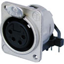 NEUTRIK NC4FDM3-H EMBASE XLR femelle, 4pts, montage CI horizontal