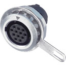 NEUTRIK MRF12 MINICON EMBASE femelle, complète avec insert et contacts