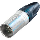 NEUTRIK NC7MXX XLR FICHE mâle, corps nickel, contacts plaqué argent