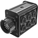 EMO E681 BOITE DE DERIVATION SOCAPEX VERS POWERCON fixation sur poutre