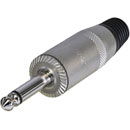 NEUTRIK NYS225L JACK mono, corps métallique, grande entrée câble