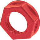 NEUTRIK NRJ-NUT-R ECROU HEXAGONAL plastic, rouge