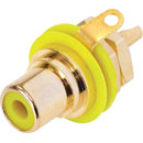 REAN NYS367-4 EMBASE RCA contacts or, bague jaune