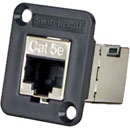 SWITCHCRAFT EHRJ45P5ES EMBASE RJ45 Cat5E, blindée, femelle-femelle, dos-à-dos, noir