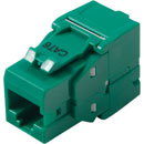 TUK KEYSTONE EMBASE IDC RJ45 Cat6, sans outil, vert