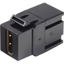 TUK KEYSTONE RACCORD HDMI femelle vers femelle, noir