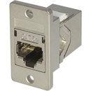 TUK KEYSTONE RACCORD RJ45 DOS-A-DOS POUR PANNEAU Cat5E, corps métallique blindé