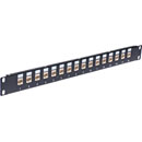 CANFORD PANNEAU DE CONNEXION RJ45 CAT6 1U, 1x16 traversées, blindé