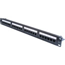 TUK PANNEAU DE CONNEXION CAT6 1U 1x 24 RJ45 , non-blindés, câblage vertical